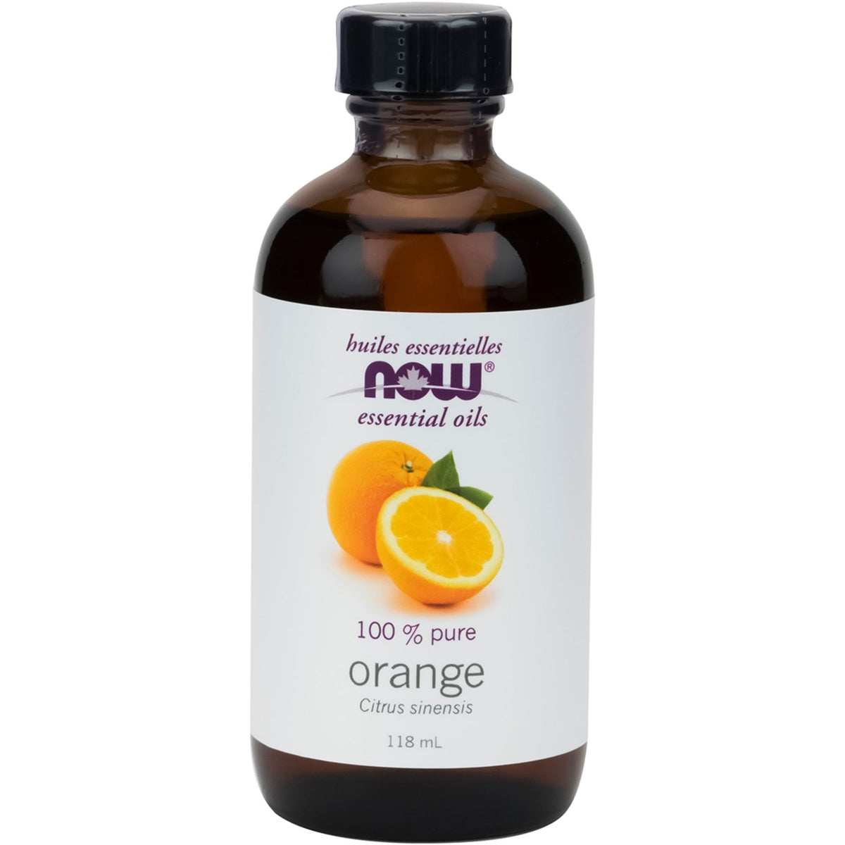 NOW 100% Pure Orange Essential Oil 118mL