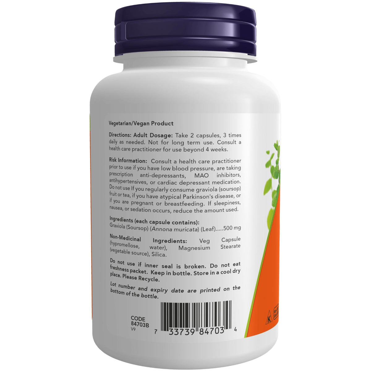 NOW Graviola 500mg 100s