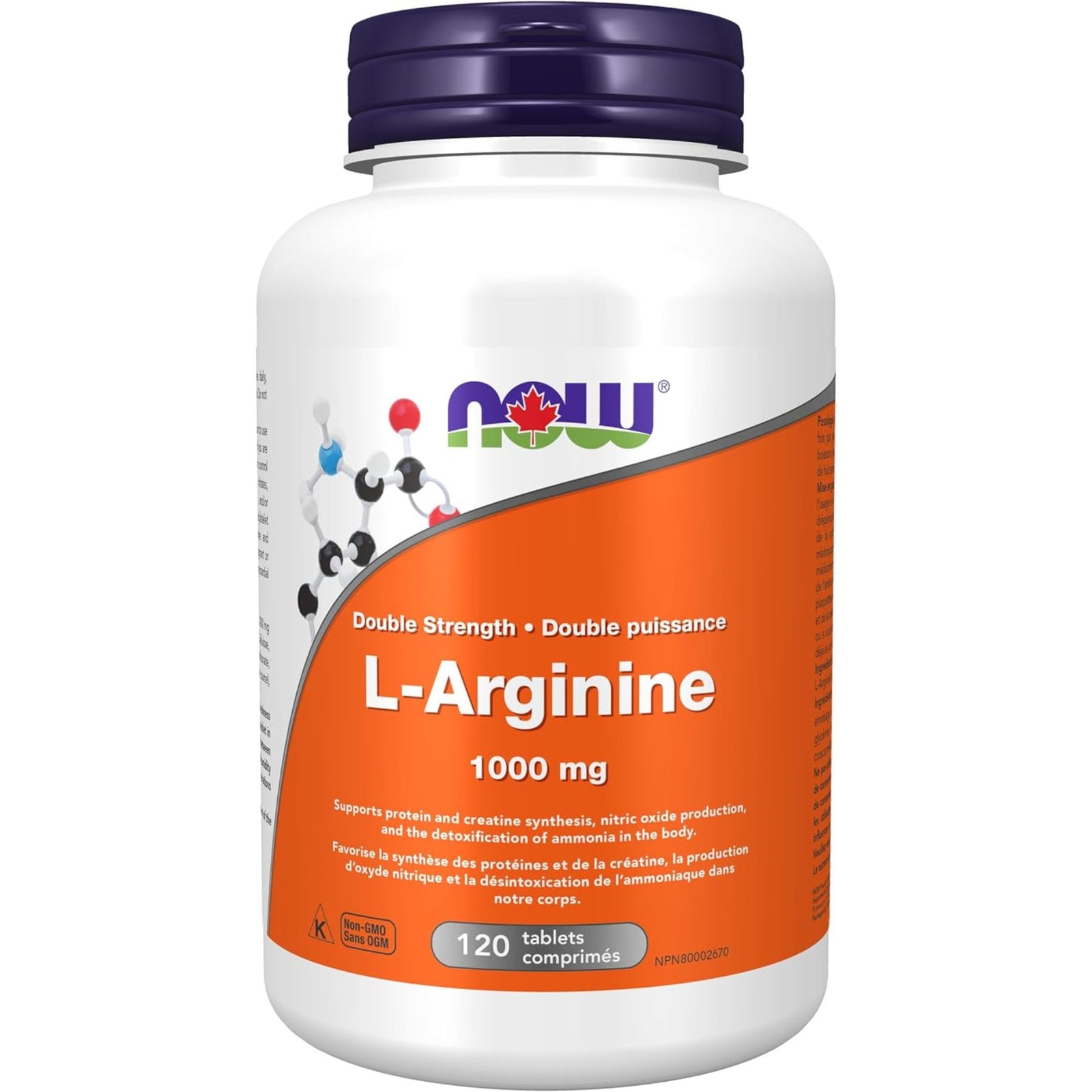 NOW L-Arginine 1,000mg Tablets 120s