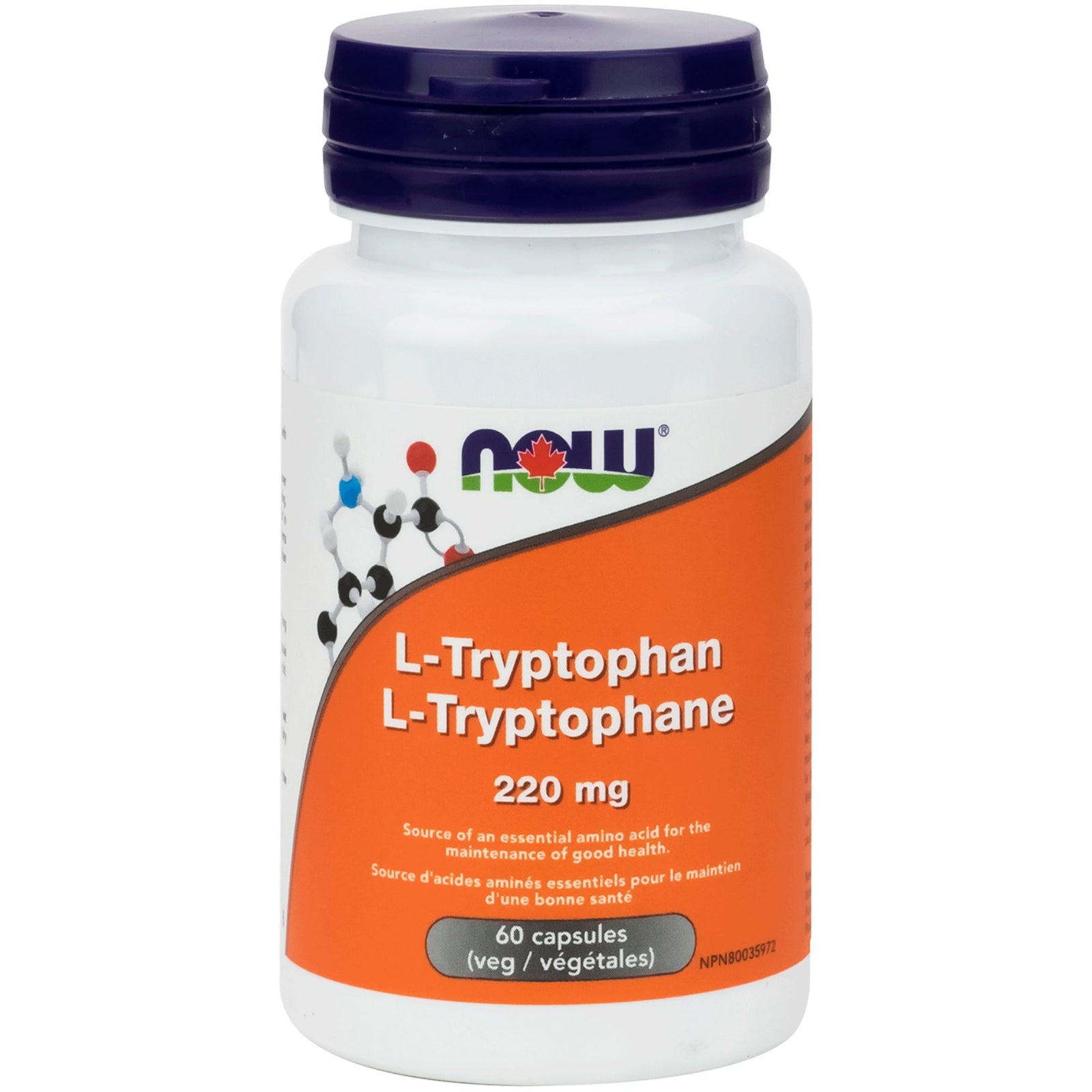 NOW L-Tryptophan 220mg 60s