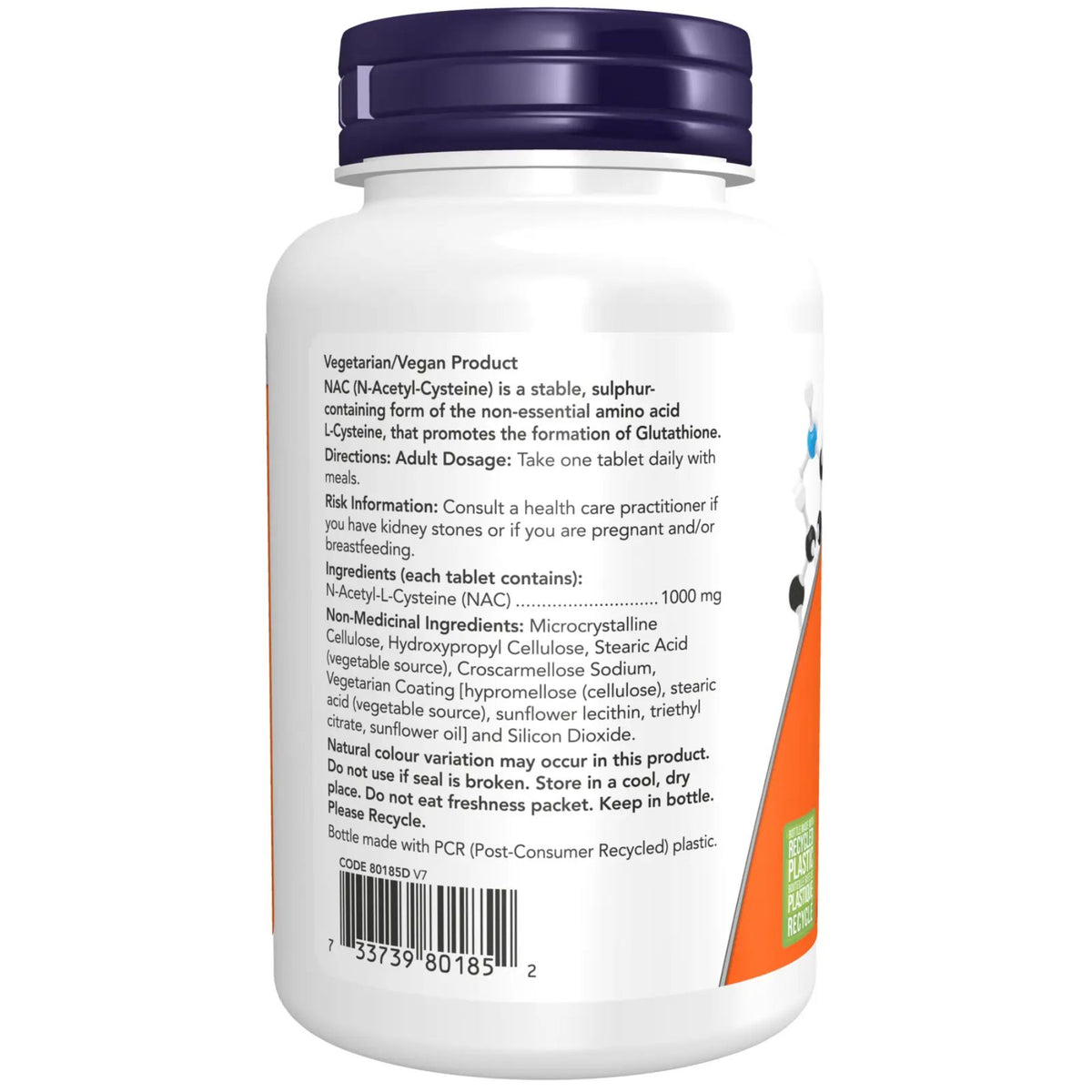 NOW NAC 1,000mg Tablets 120s