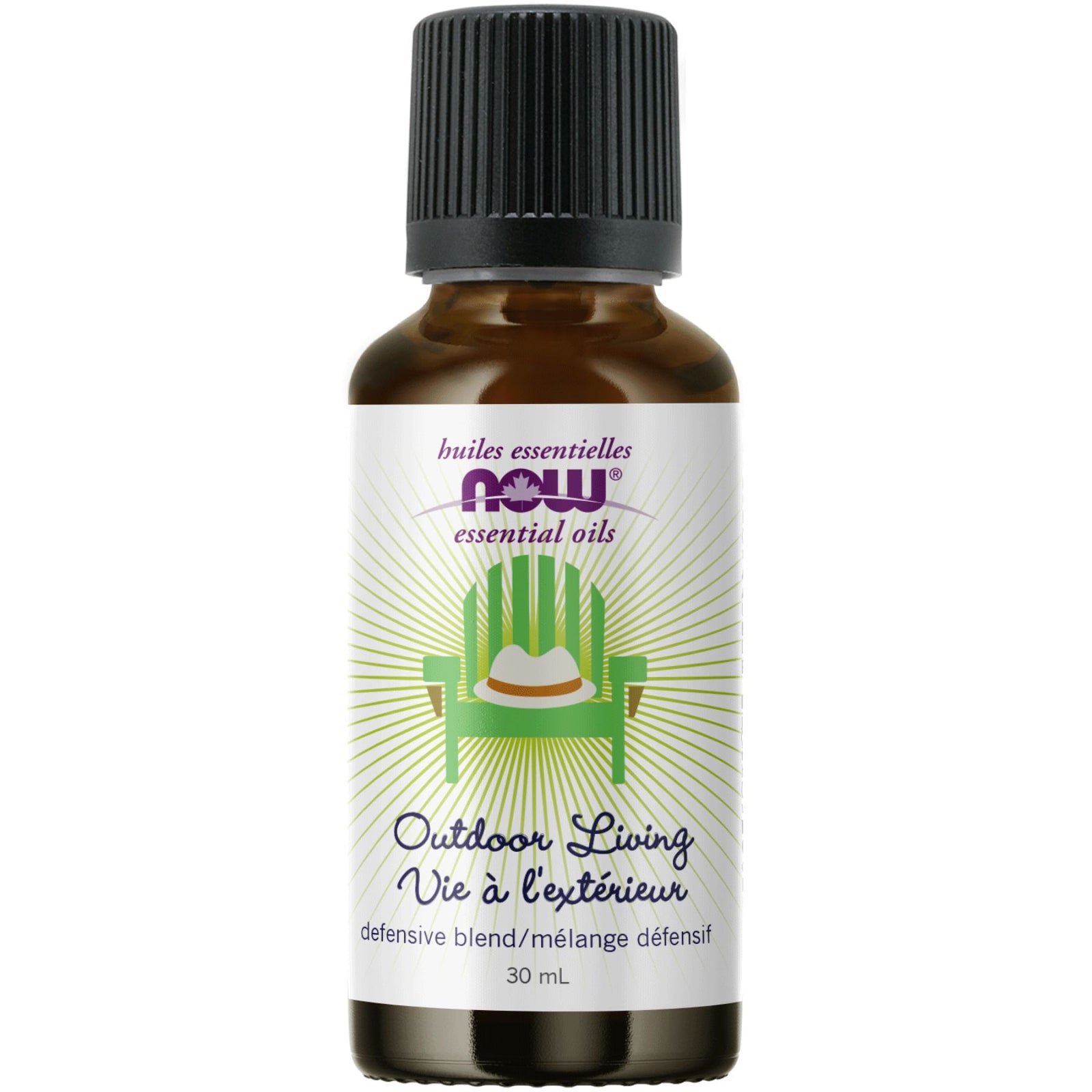 NOW Outdoor Living Essential Oil Blend 30mL