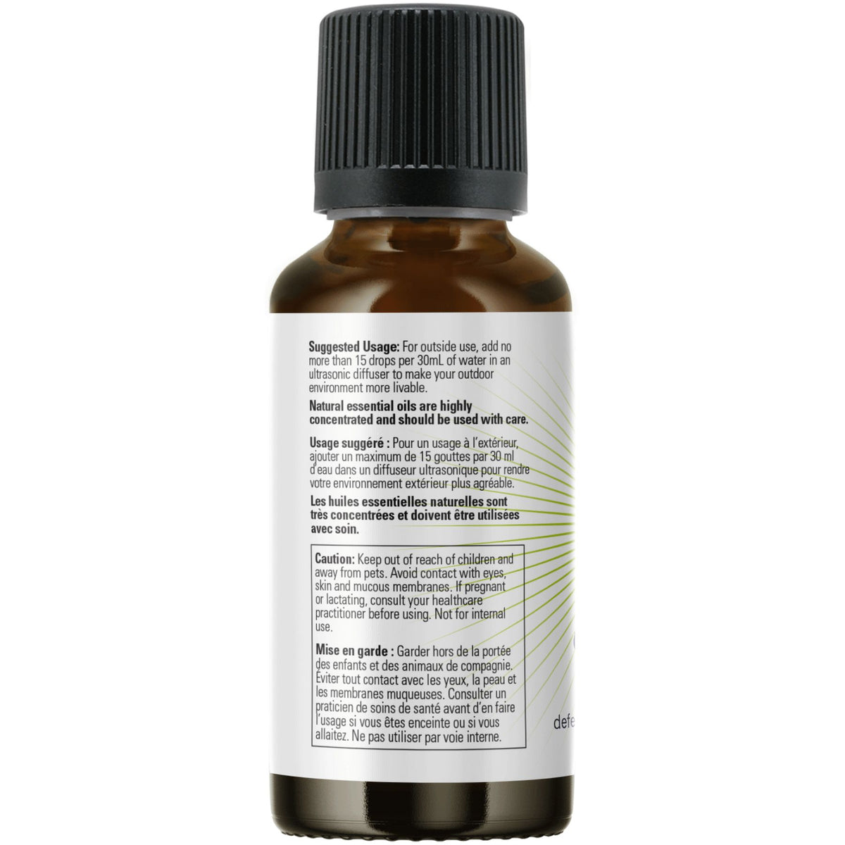 NOW Outdoor Living Essential Oil Blend 30mL