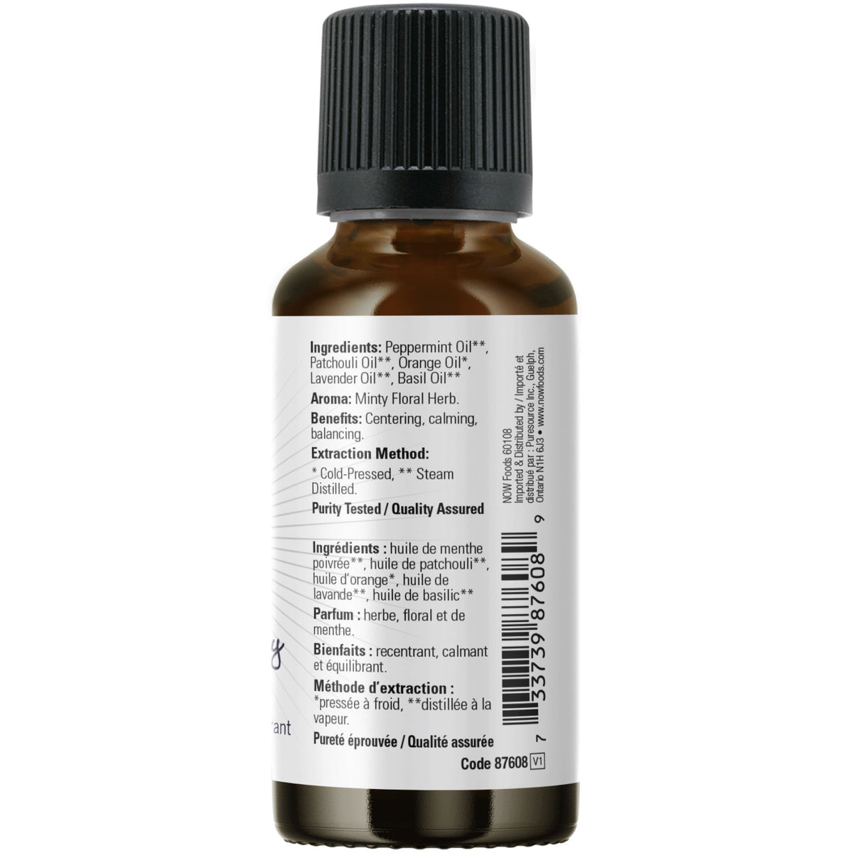NOW Peace and Harmony Essential Oil Blend 30mL