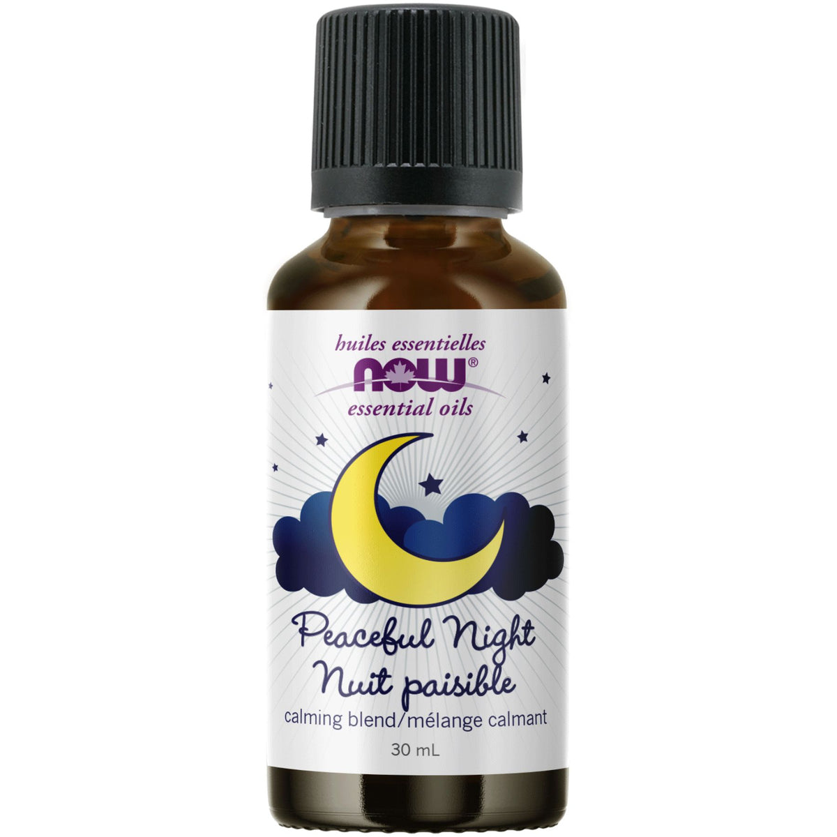 NOW Peaceful Night Essential Oil Blend 30mL