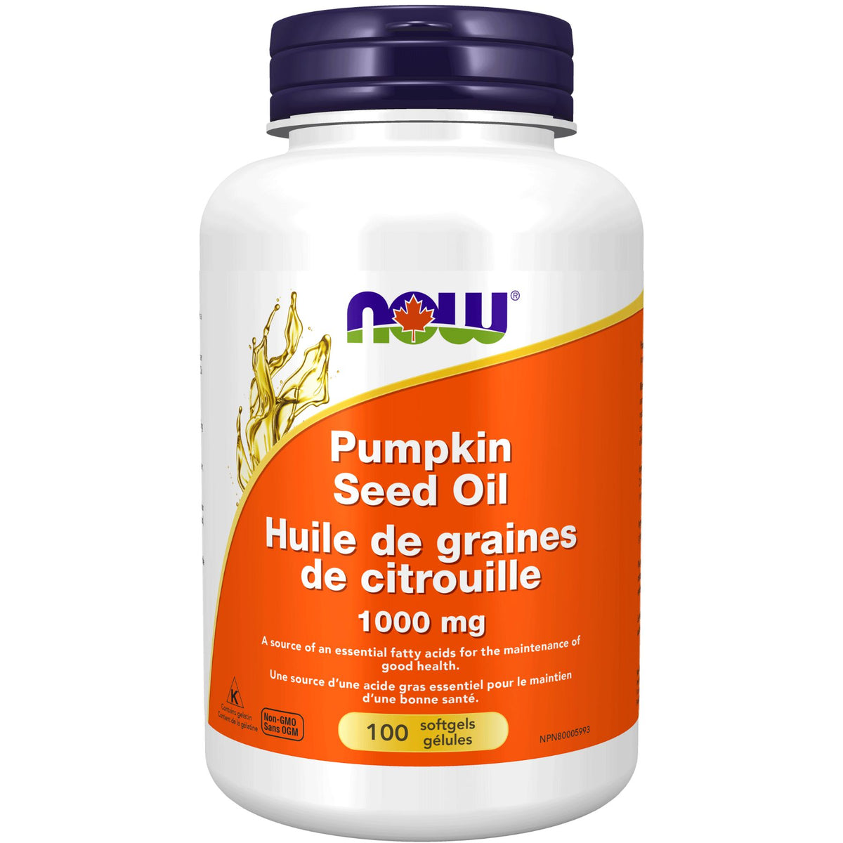 NOW Pumpkin Seed Oil Softgels 100s