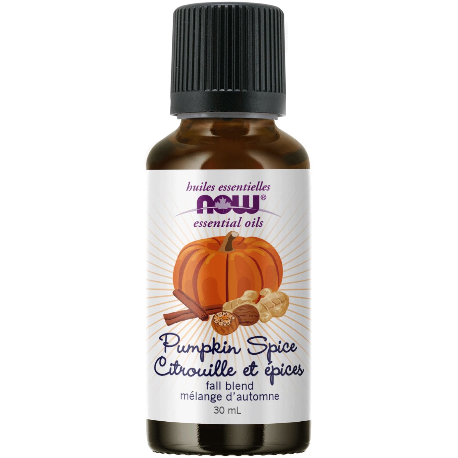 NOW Pumpkin Spice Essential Oil Blend 30mL