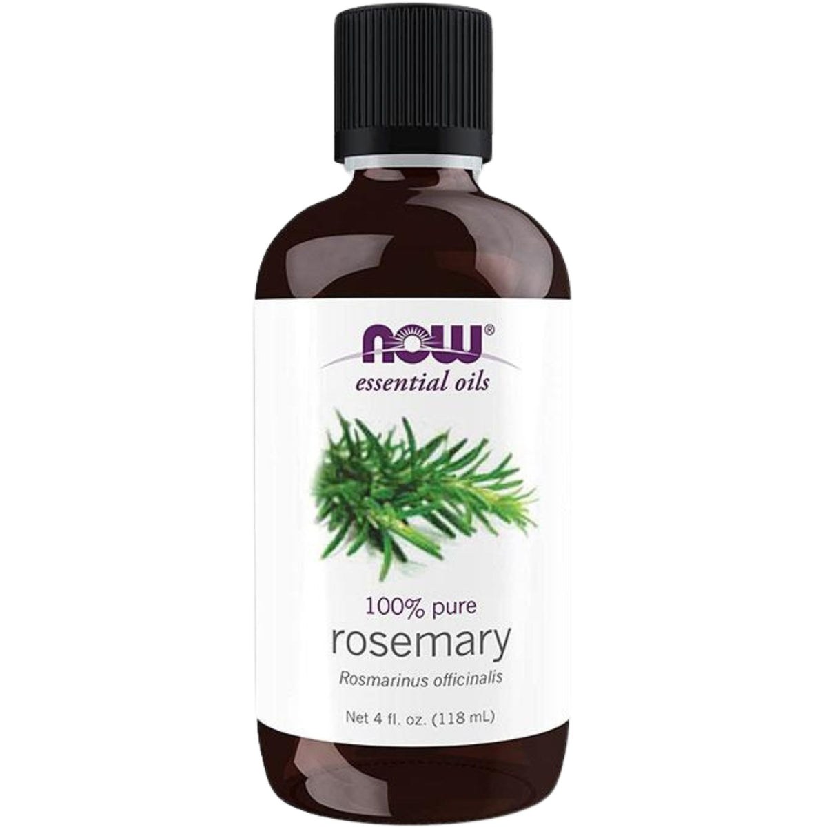 NOW 100% Pure Rosemary Essential Oil 118mL