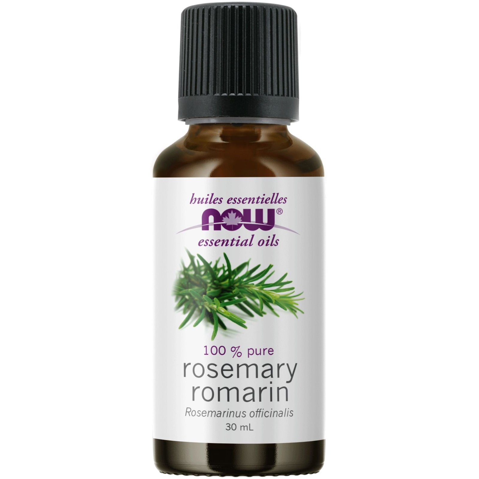 NOW 100% Pure Rosemary Essential Oil 30mL