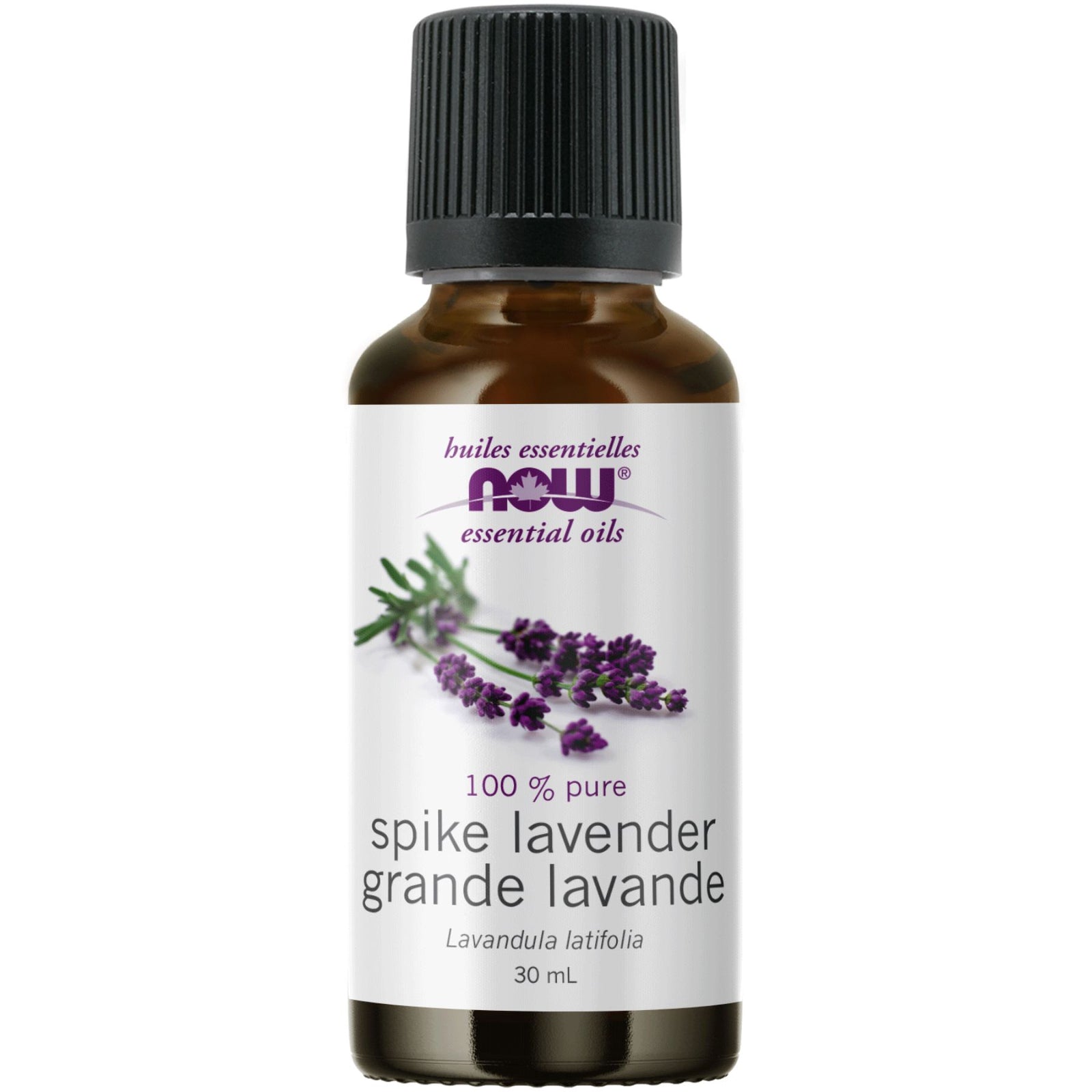 NOW 100% Pure Spike Lavender Essential Oil 30mL