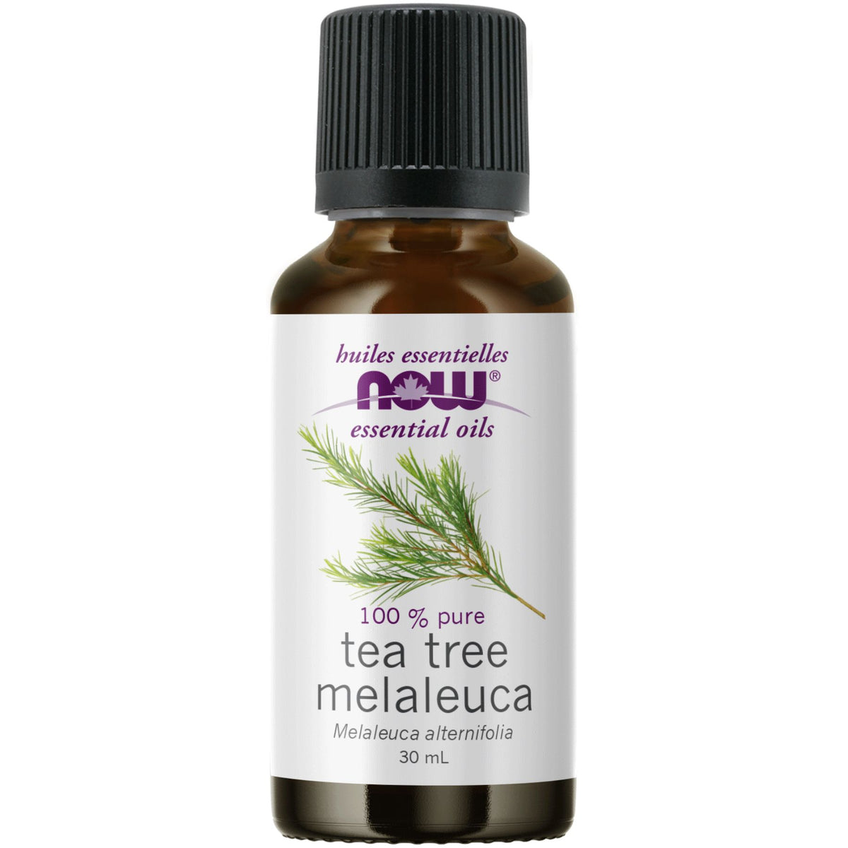 NOW 100% Pure Tea Tree Essential Oil 30mL