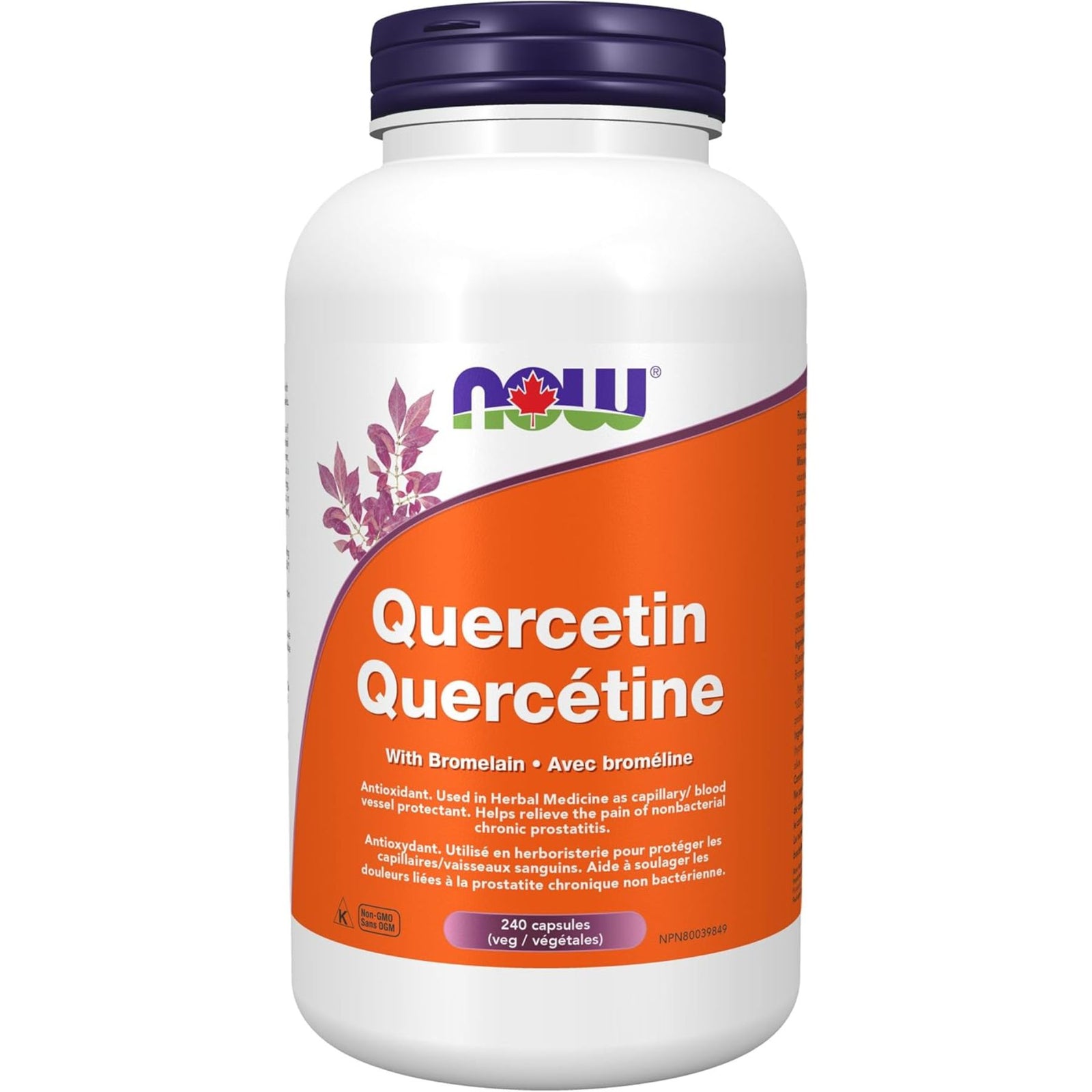 NOW Quercetin with Bromelain 240s