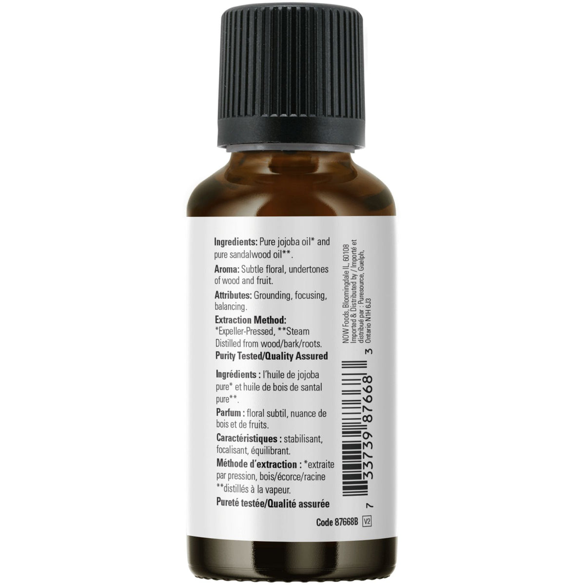 NOW 14% Sandalwood Essential Oil Blend 30mL