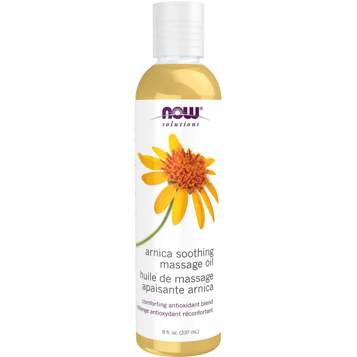 NOW Arnica Soothing Massage Oil 237mL