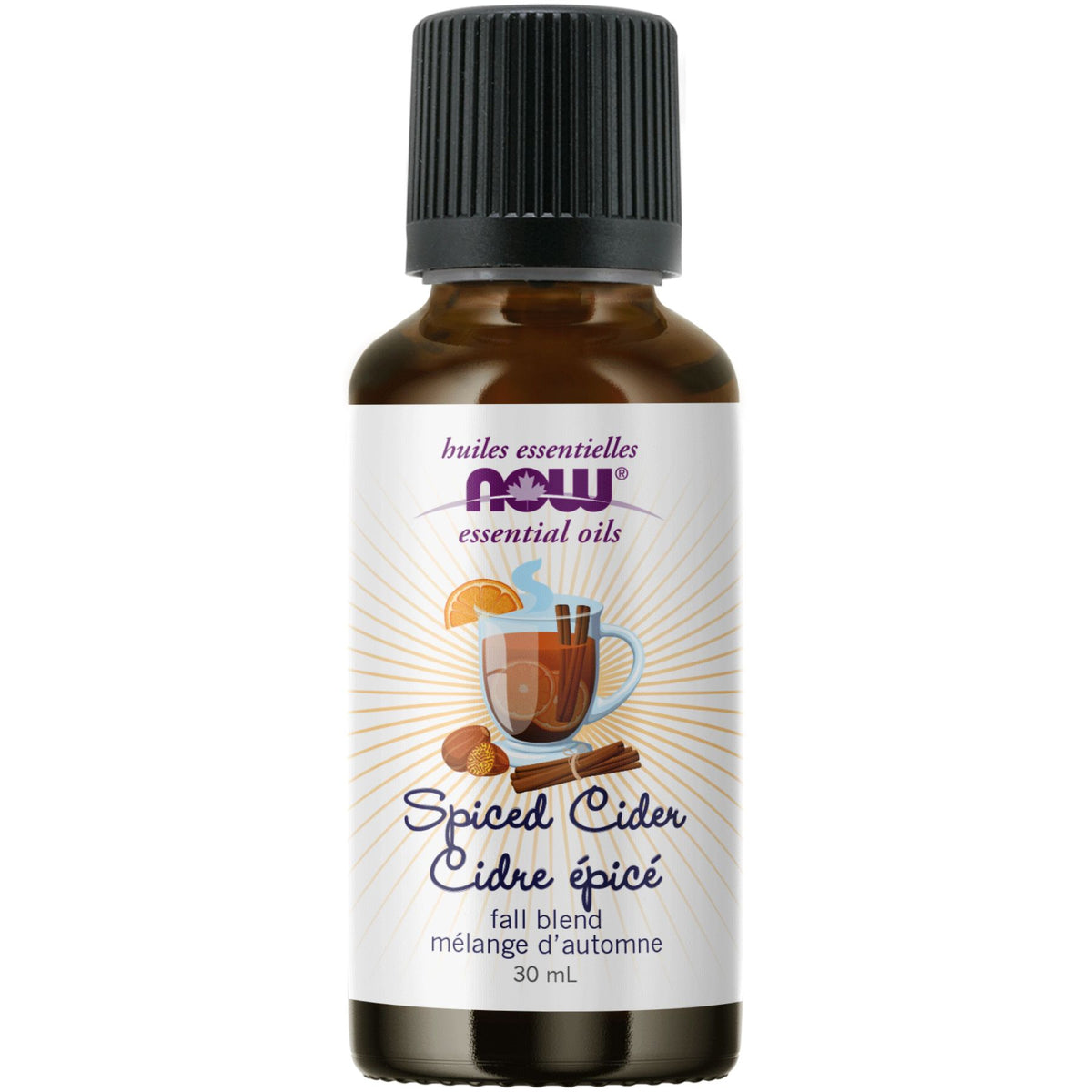 NOW Spiced Cider Essential Oil Blend 30mL