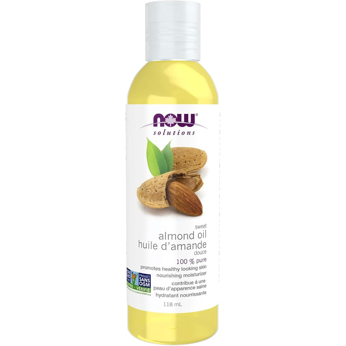 NOW Sweet Almond Oil 118mL