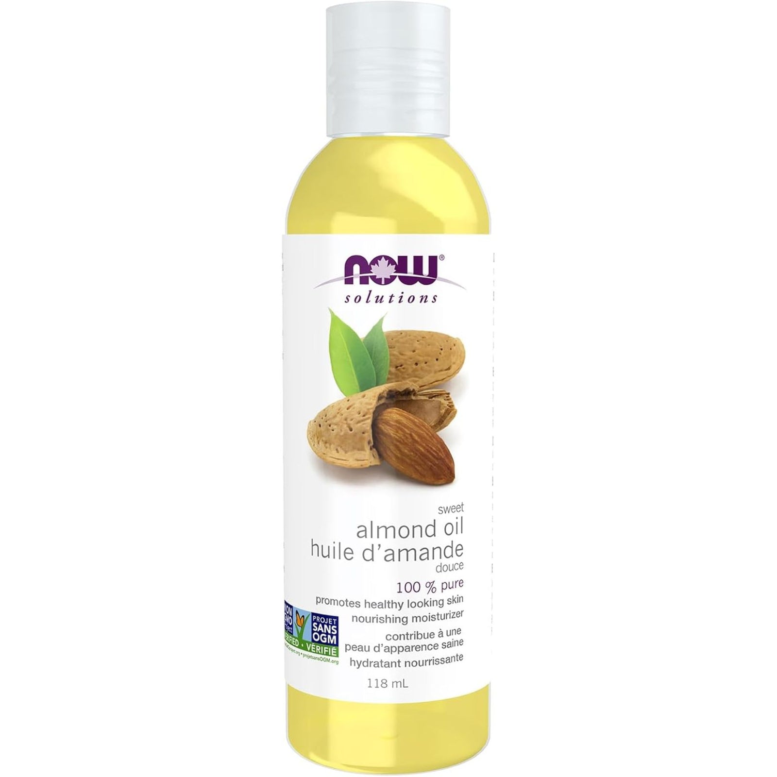 NOW Sweet Almond Oil 118mL