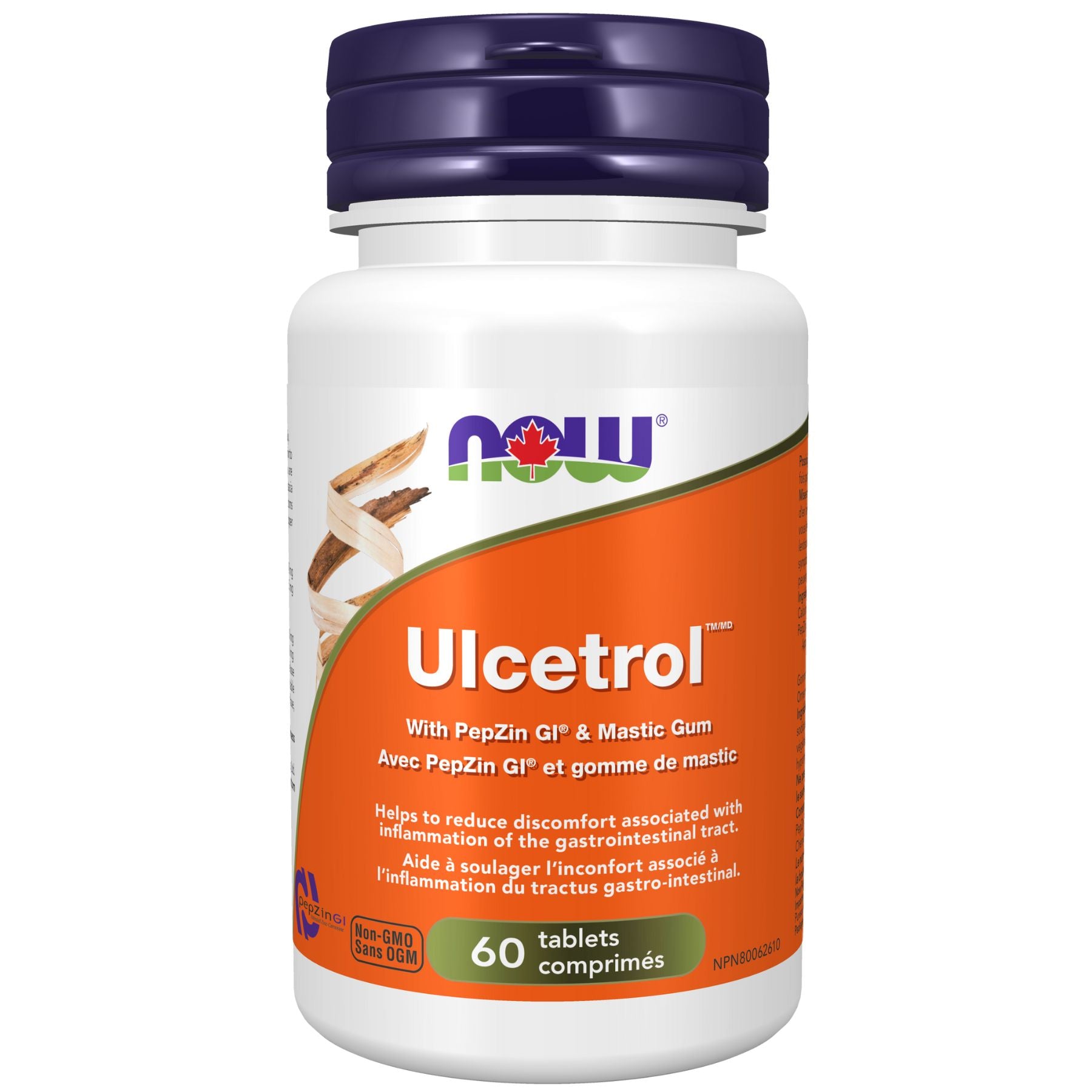 NOW Ulcetrol with PepZin GI 60s