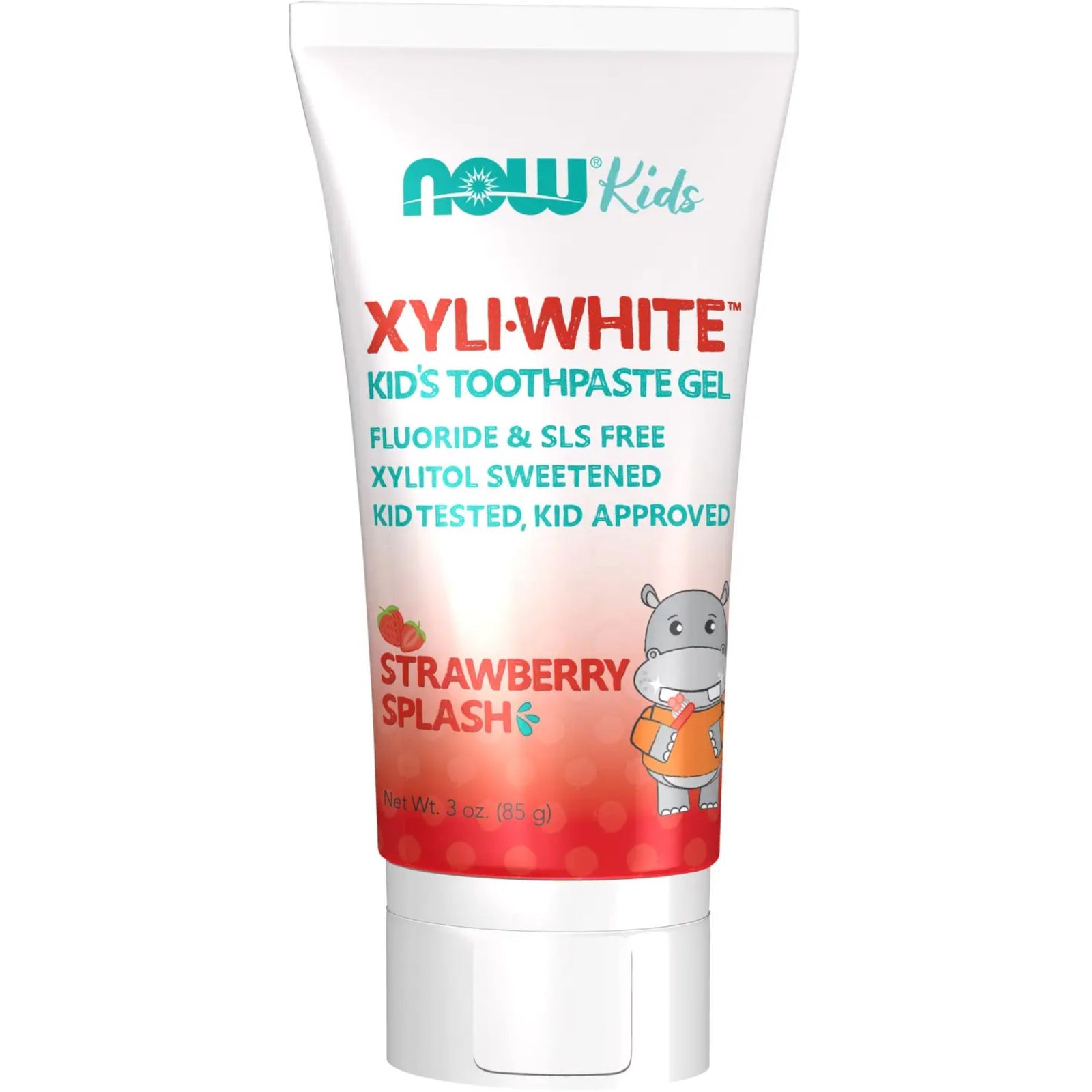 NOW Xyliwhite Kids Strawberry Splash Toothpaste Gel 85g