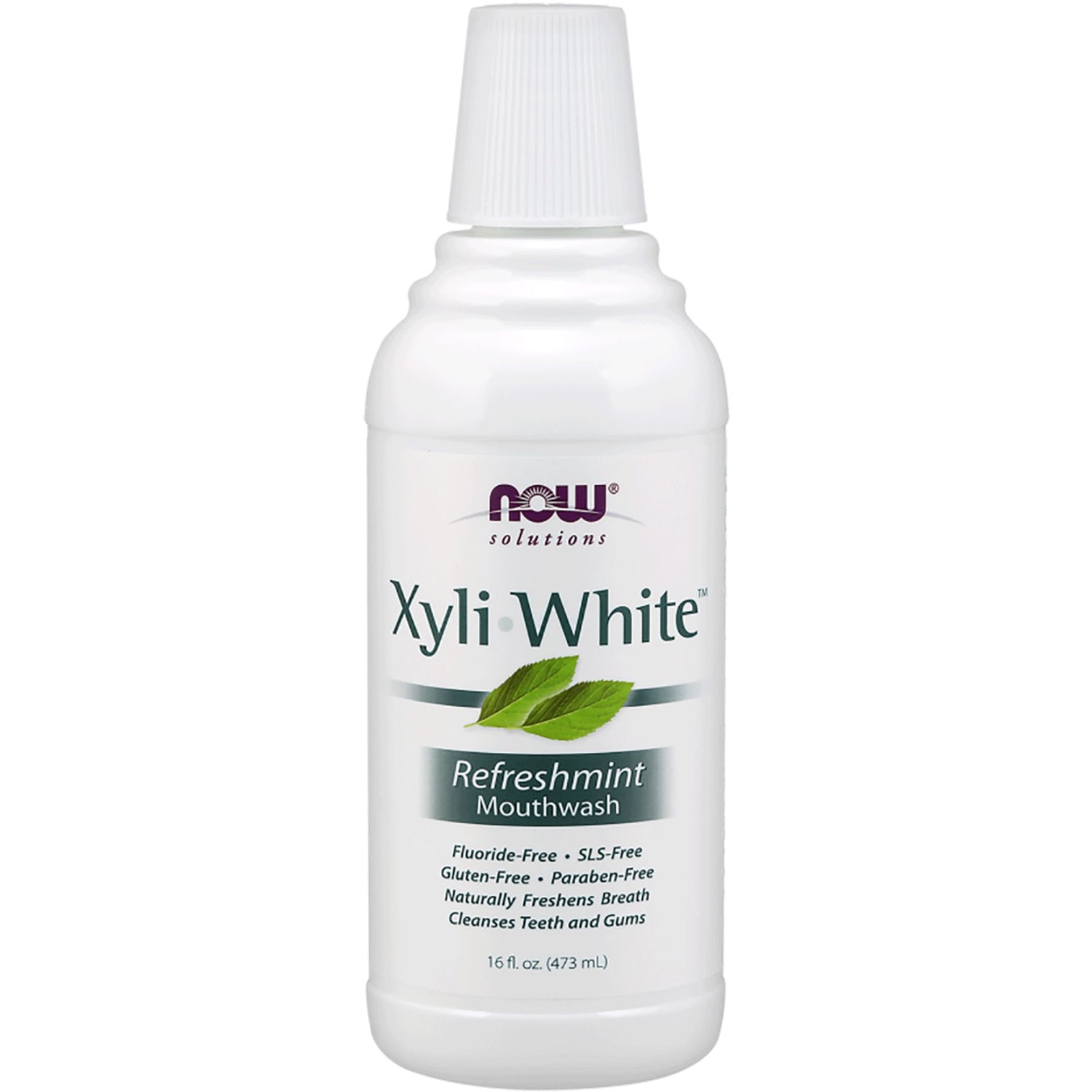 NOW XyliWhite Refreshmint Mouthwash 473mL