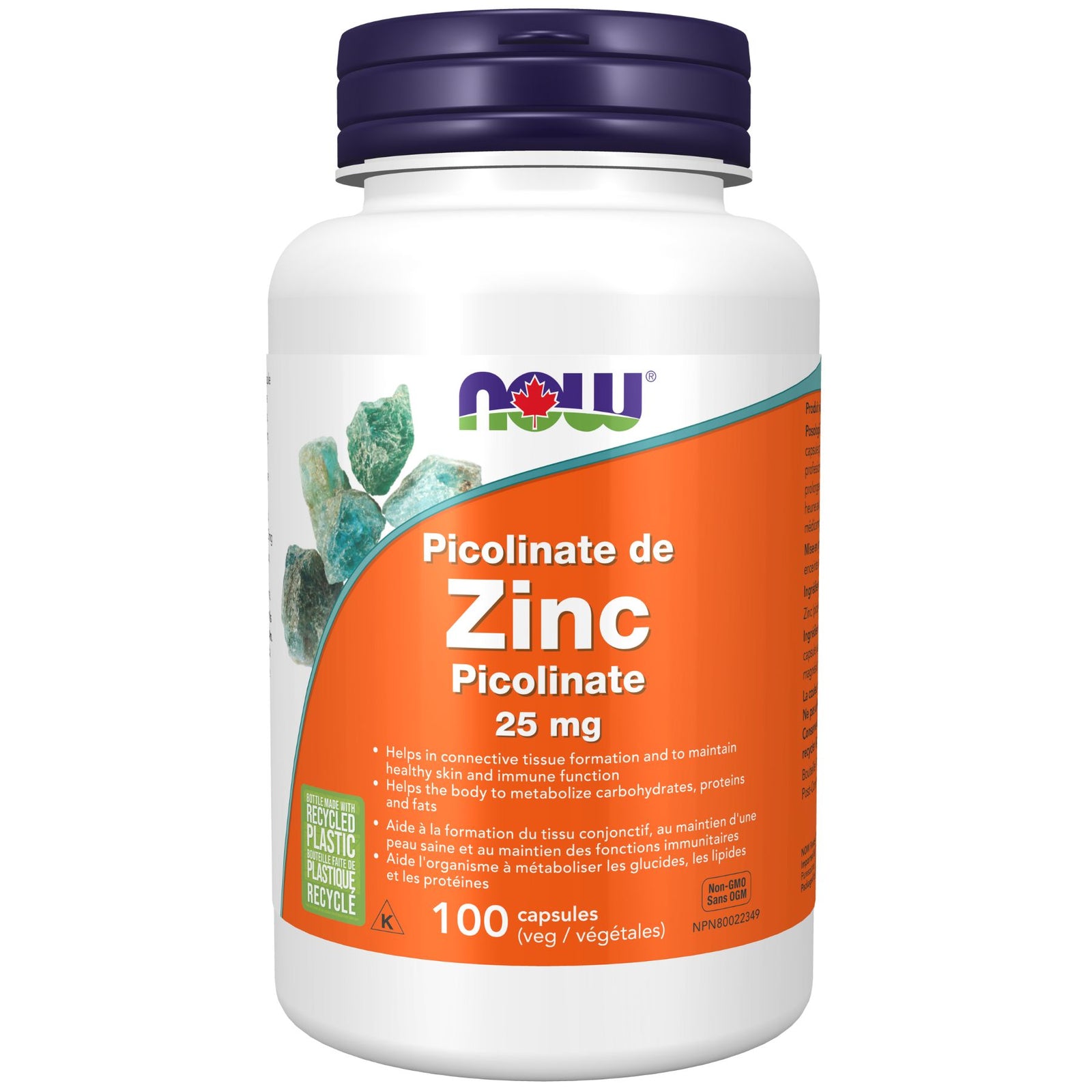 NOW Zinc Picolinate 25mg 100s