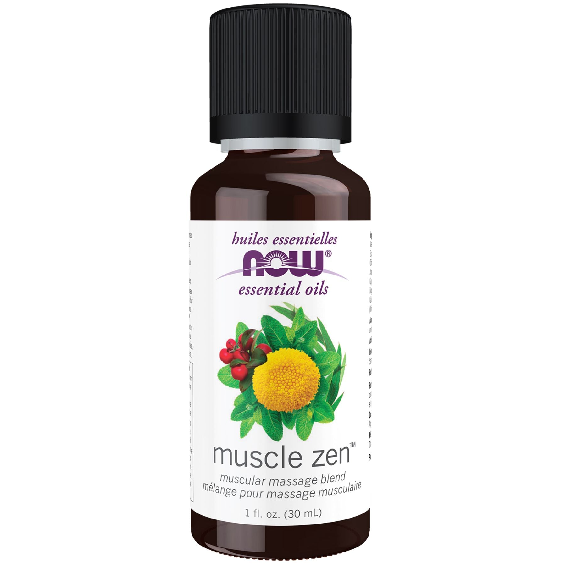 NOW Muscle Zen Essential Oil Blend 30ml