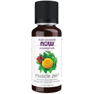 NOW Muscle Zen Essential Oil Blend 30ml