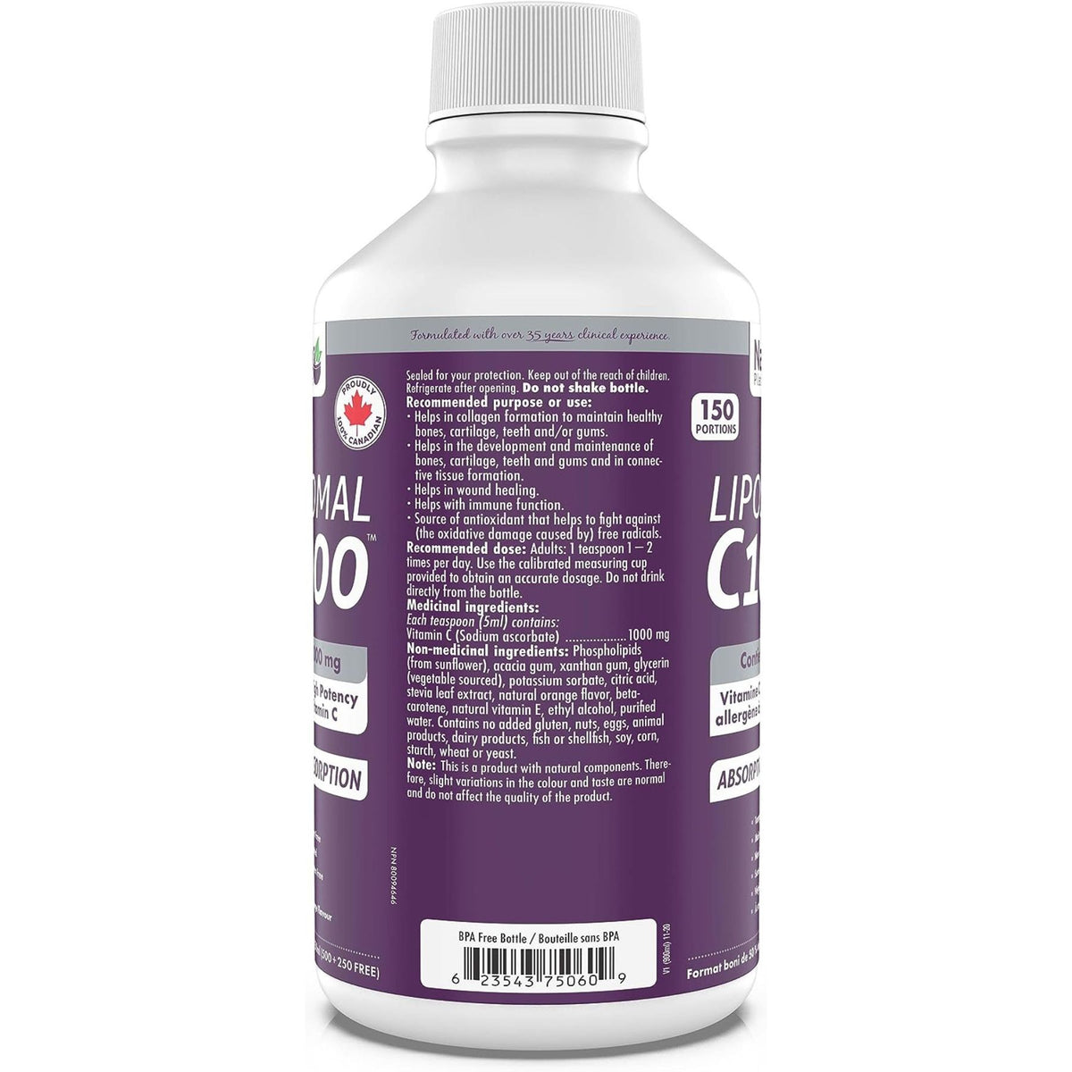 Naka Liposomal C1000 750ml