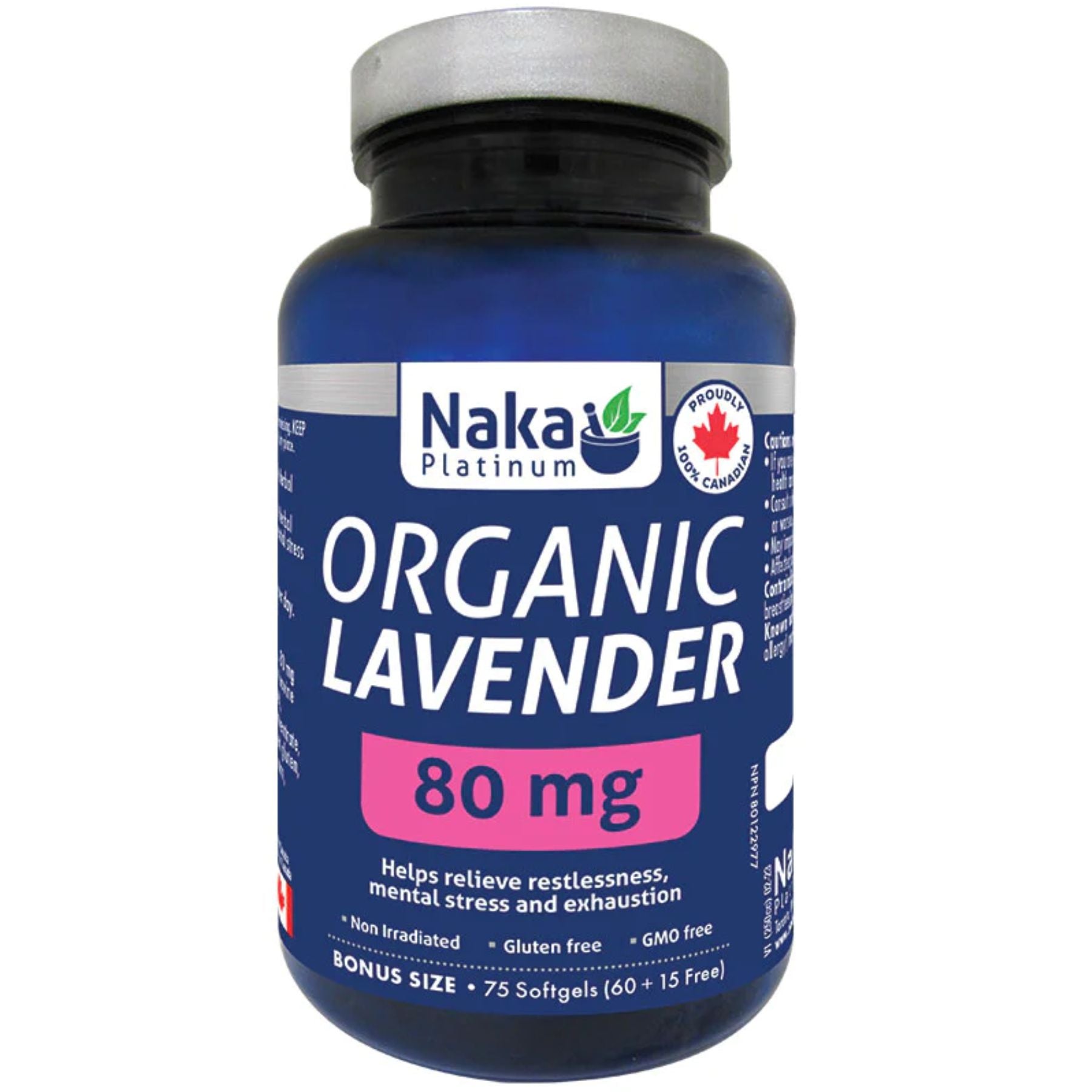 Naka Platinum Organic Lavender 75s