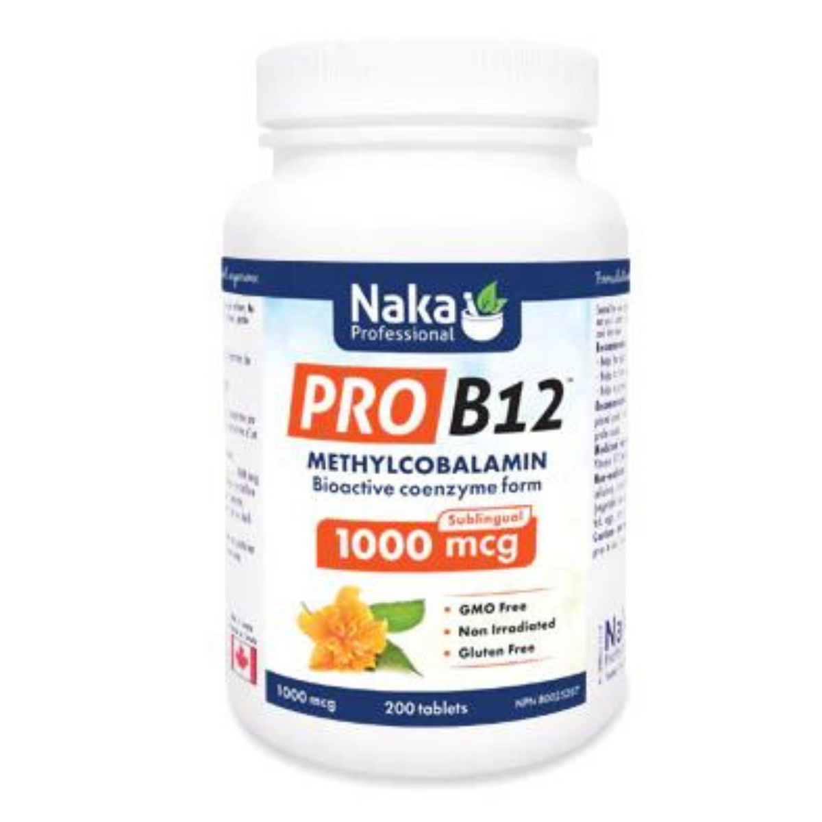 Naka Pro B12 1000mcg 200s