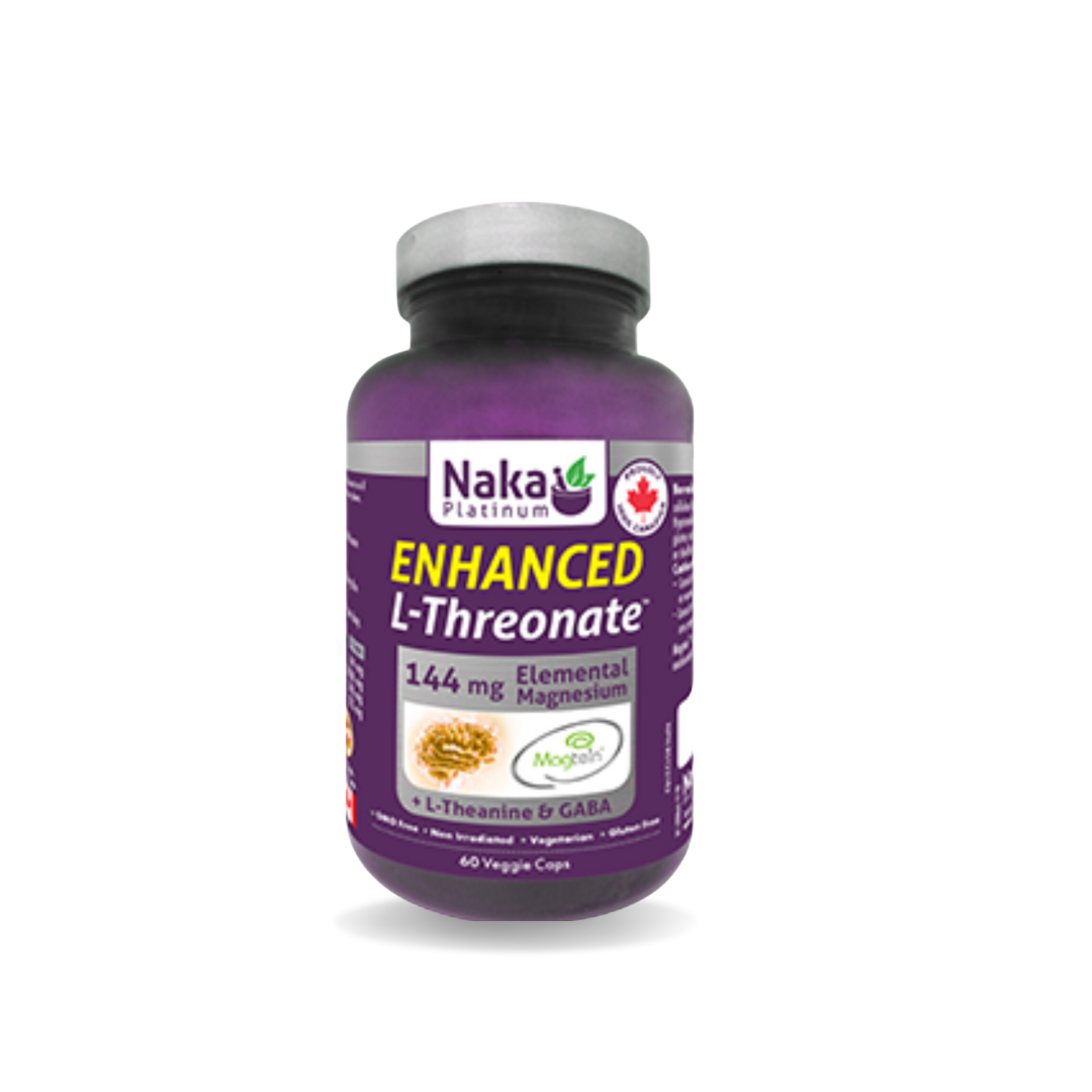 Naka Enhanced Magnesium LThreonate + Ltheanine & GABA Fiddleheads