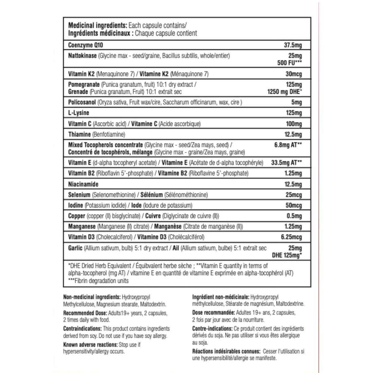 Dr. Klein's Healty Heart Plus 120s