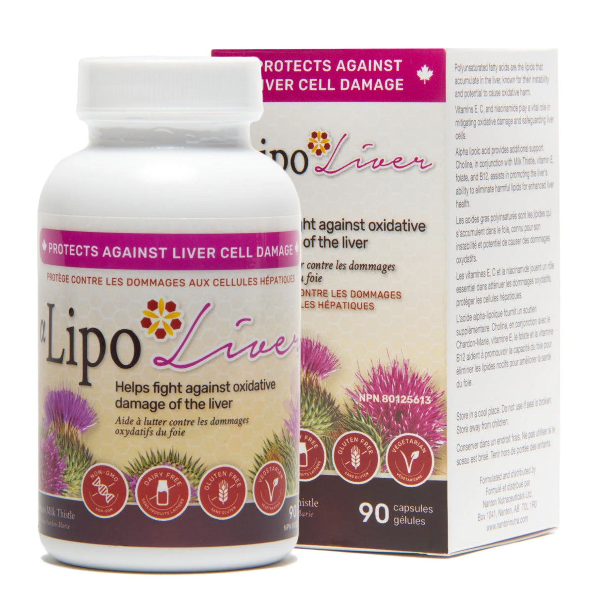 Nanton Alpha-Lipo Liver 90s