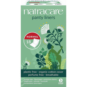 Natracare Normal Panty Liners 18ct