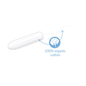 Natracare Super Plus Non-Applicator Organic Cotton Tampons 20ct