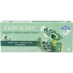 Natracare Ultra Thin Panty Liners 22ct