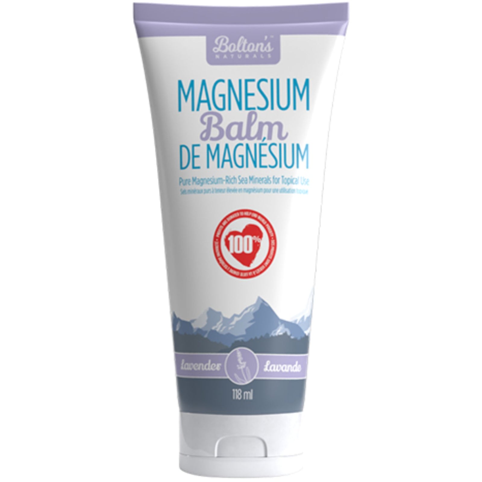 Natural Calm Magnesium Balm with Lavender 118ml