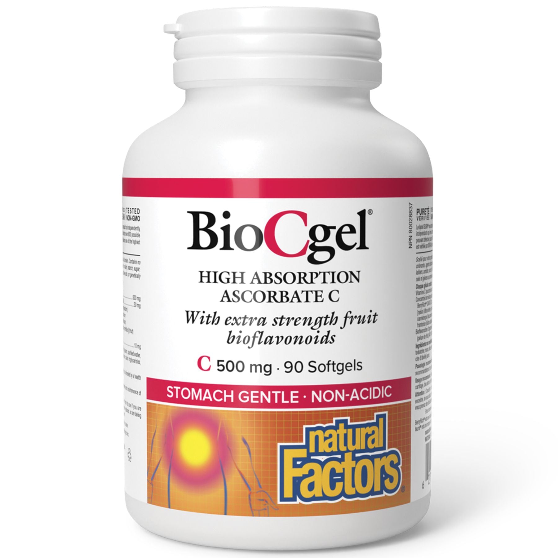 Natural Factors BioCgel 500mg 90s