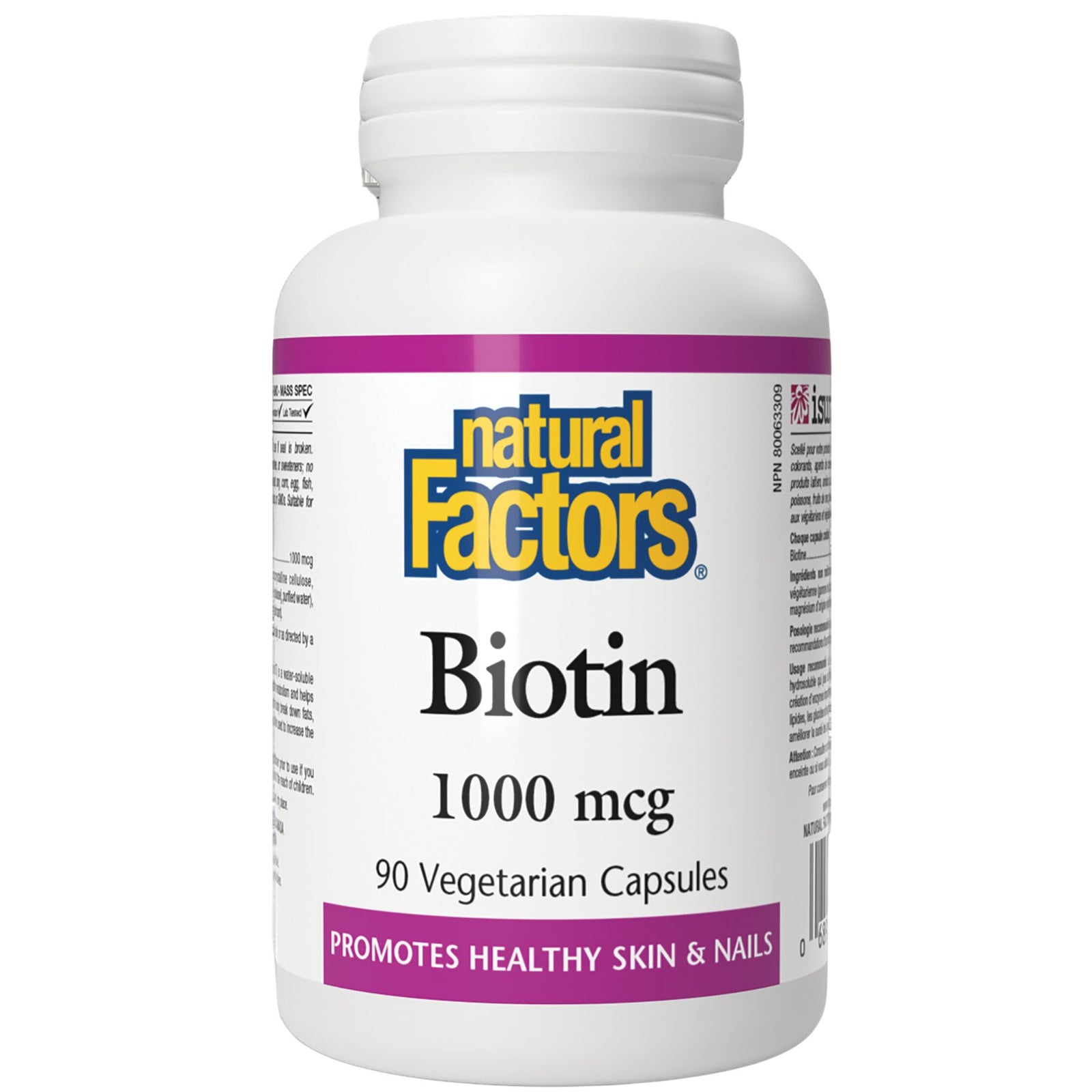 Natural Factors Biotin 1000 mcg 90s