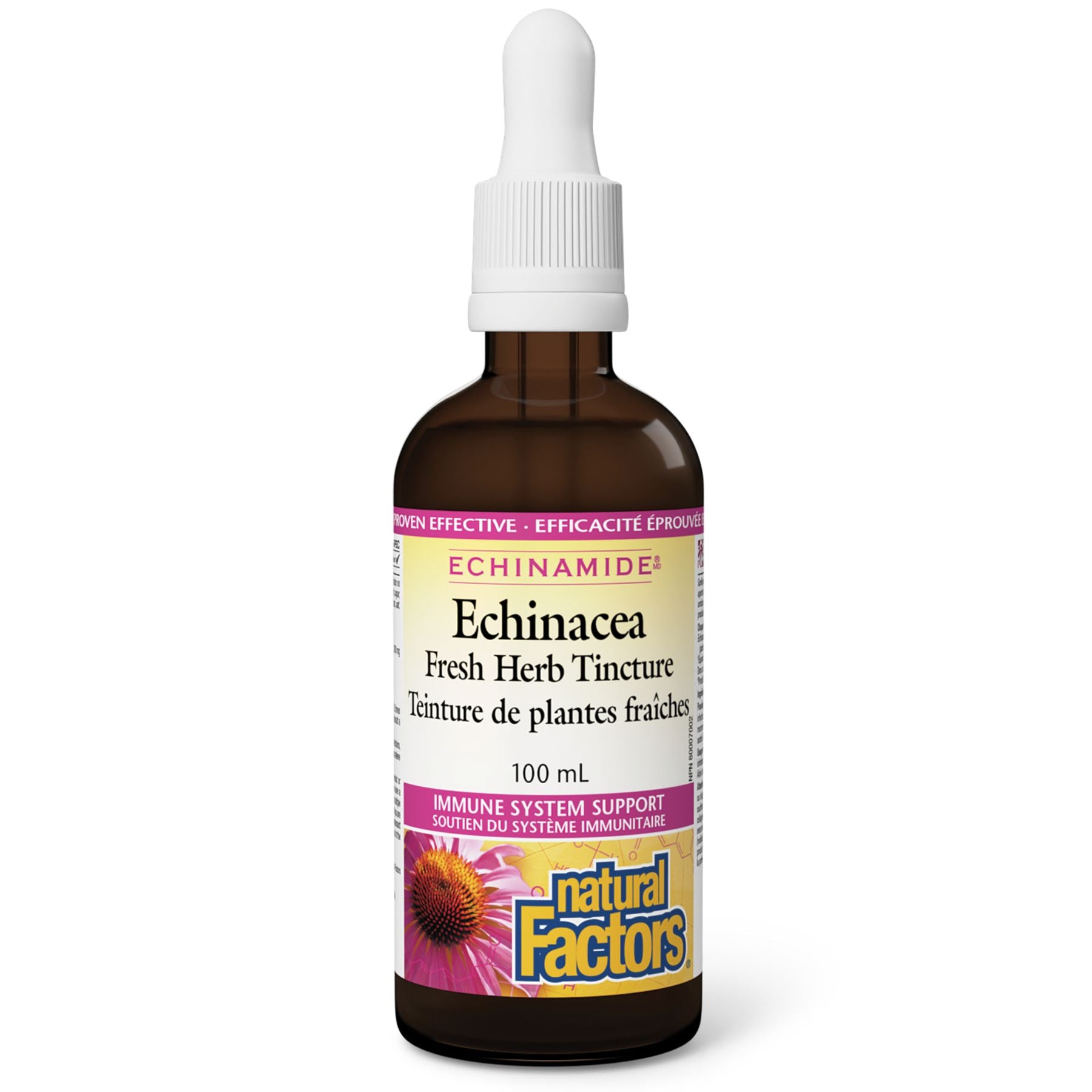 Natural Factors Echinacea Fresh Herb Tincture 100ml