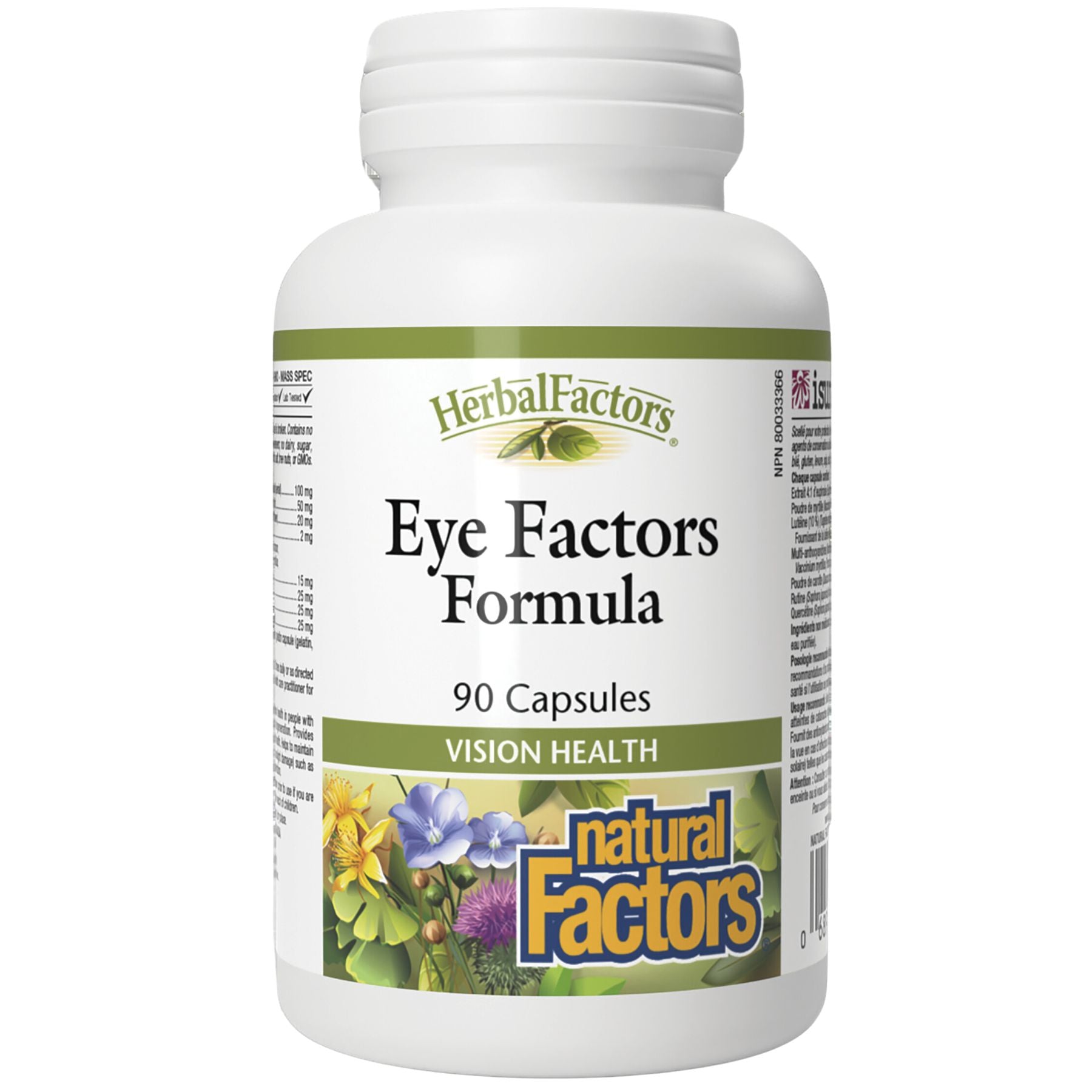 Natural Factors Eye Factors Formula 90s