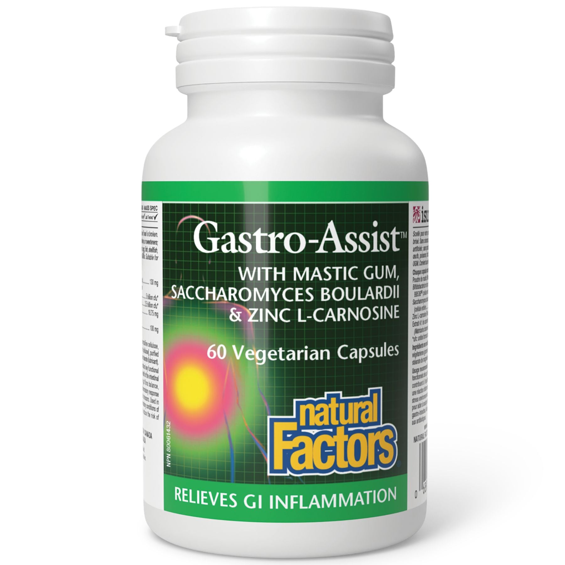 Natural Factors Gastro-Assist 60s