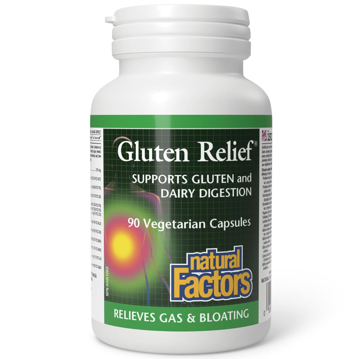 Natural Factors Gluten Relief 90s