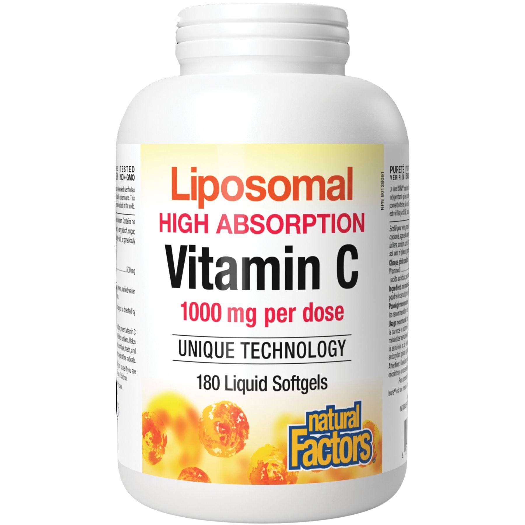 Natural Factors Liposomal Vitamin C 180s