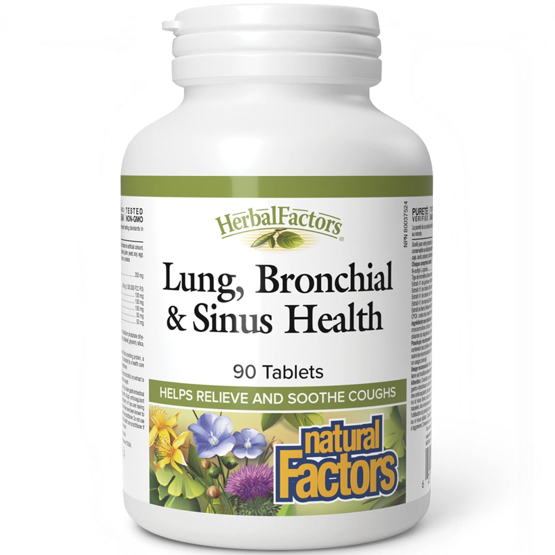 Natural Factors Lung, Bronchial, & Sinus Health 90s