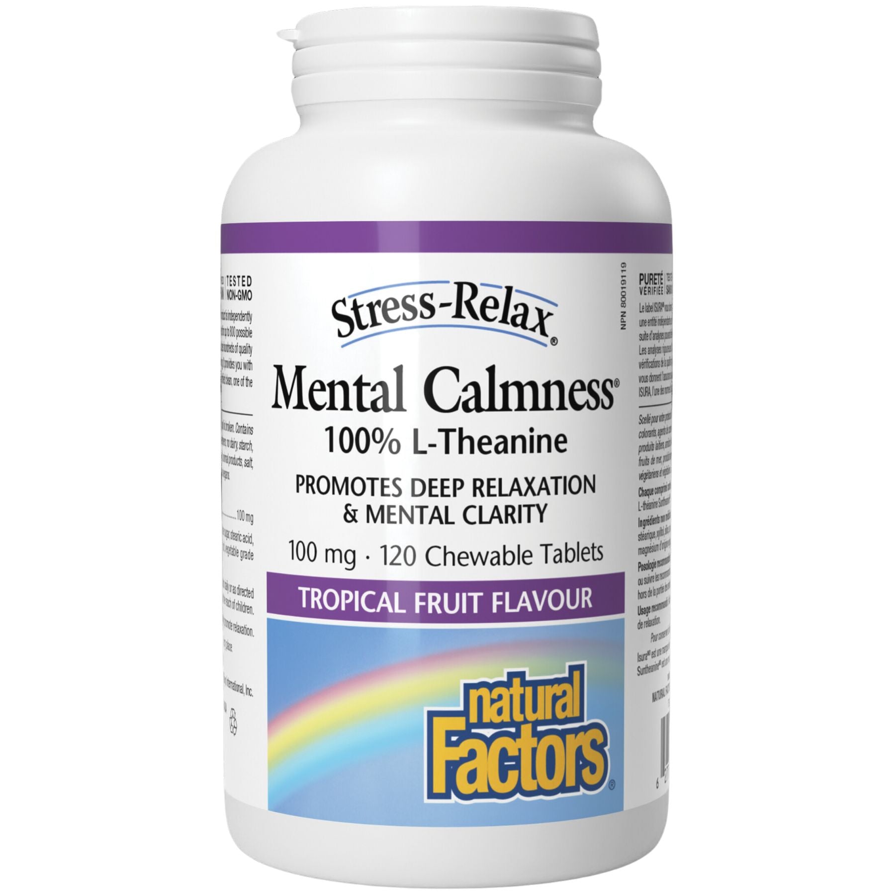 Natural Factors Mental Calmness 120s