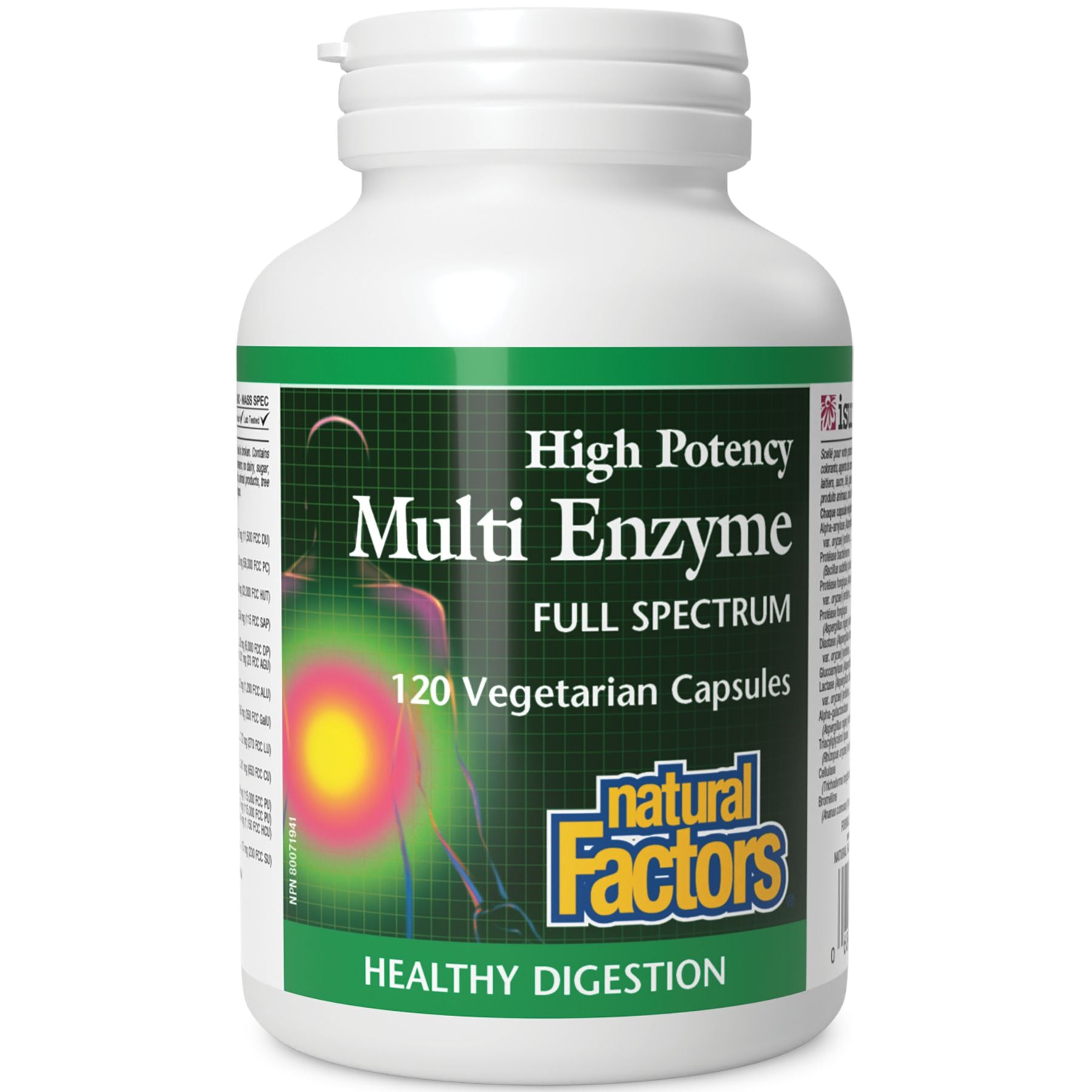 Natural Factors Multi Enzyme 120s