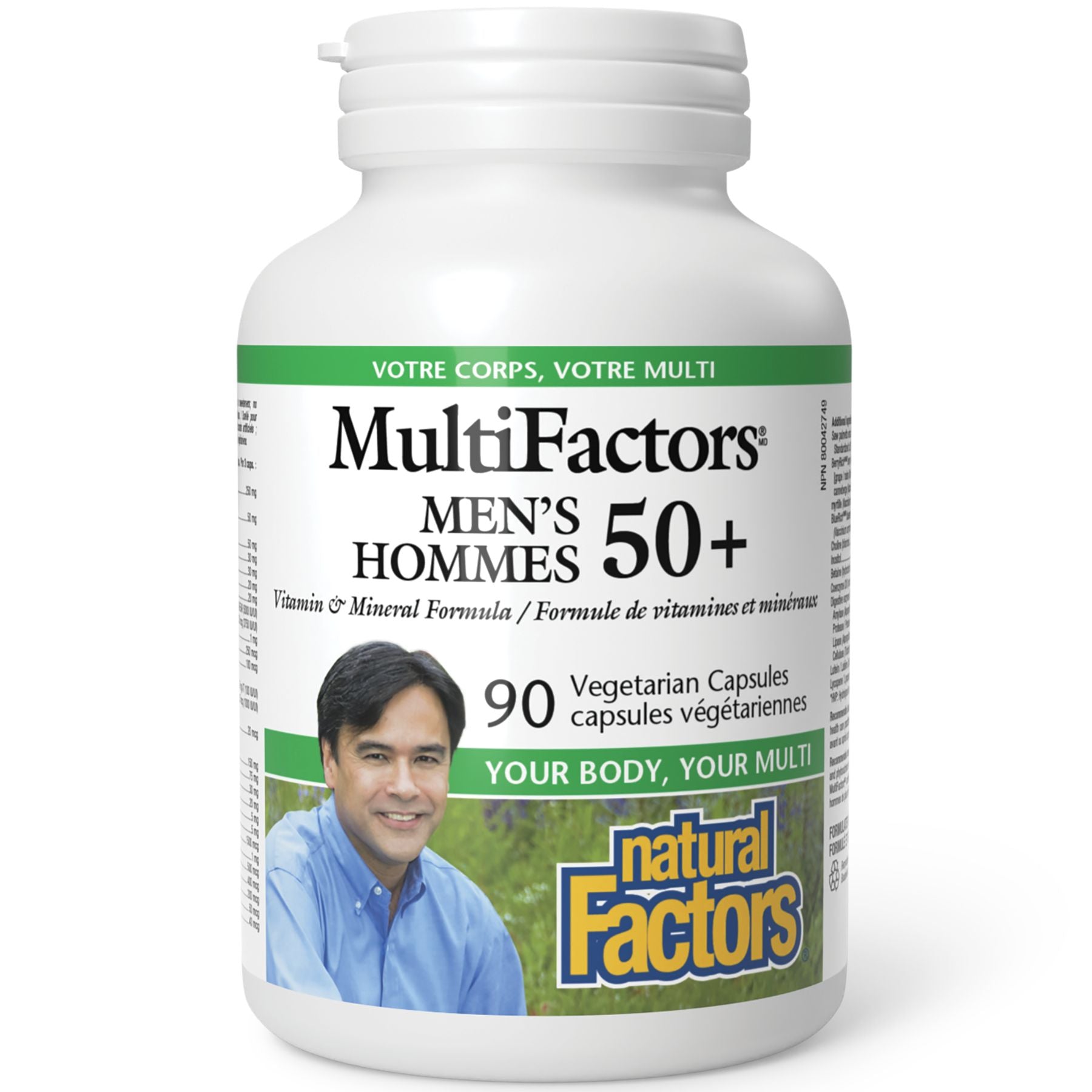 Natural Factors MultiFactors Men’s 50+ Vitamin & Mineral  90s