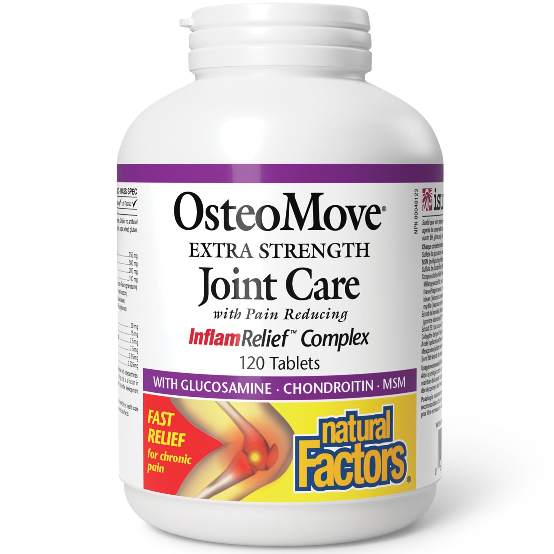 Natural Factors OsteoMove Extra Strength Joint Care 120s