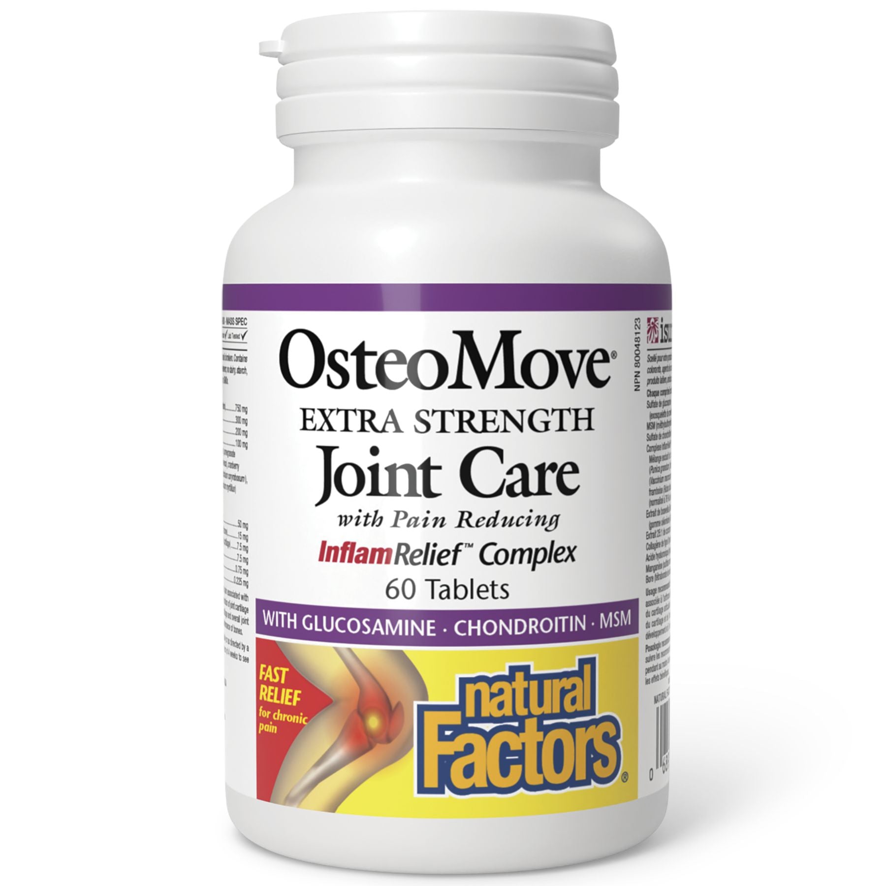 Natural Factors OsteoMove Extra Strength Joint Care 60s